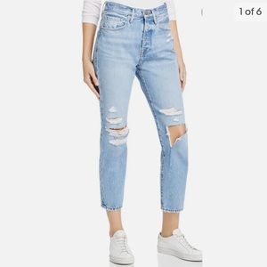 The Frame Denim Le Original Mix Pocket Jean in Zuma Bay